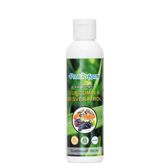 Liposomal Curcumin med Resveratrol