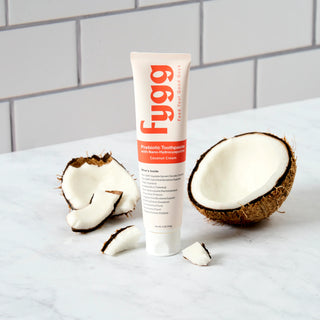 Fygg Nano-Hydroxyapatite tannkrem — Coconut Cream 113 g